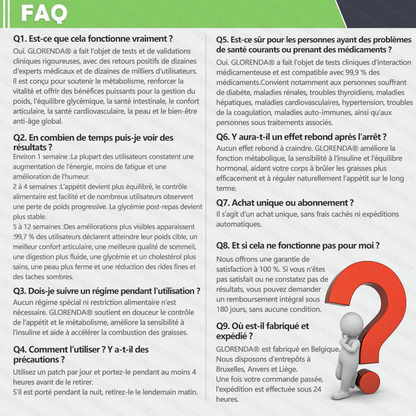 Boutique officielle 🐼🐼𝐆𝐋𝐎𝐑𝐄𝐍𝐃𝐀® Moringa · Berbérine + NAD+ – Patch Microneedle Nano Avancé 10-en-1 (1×/jour, résultats visibles en 7 jours) | Obésité, relâchement cutané, apnée du sommeil, articulations, etc.-INT